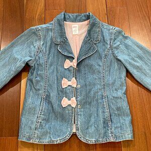 Gymboree Tulip Garden denim jacket size L (10-12)
